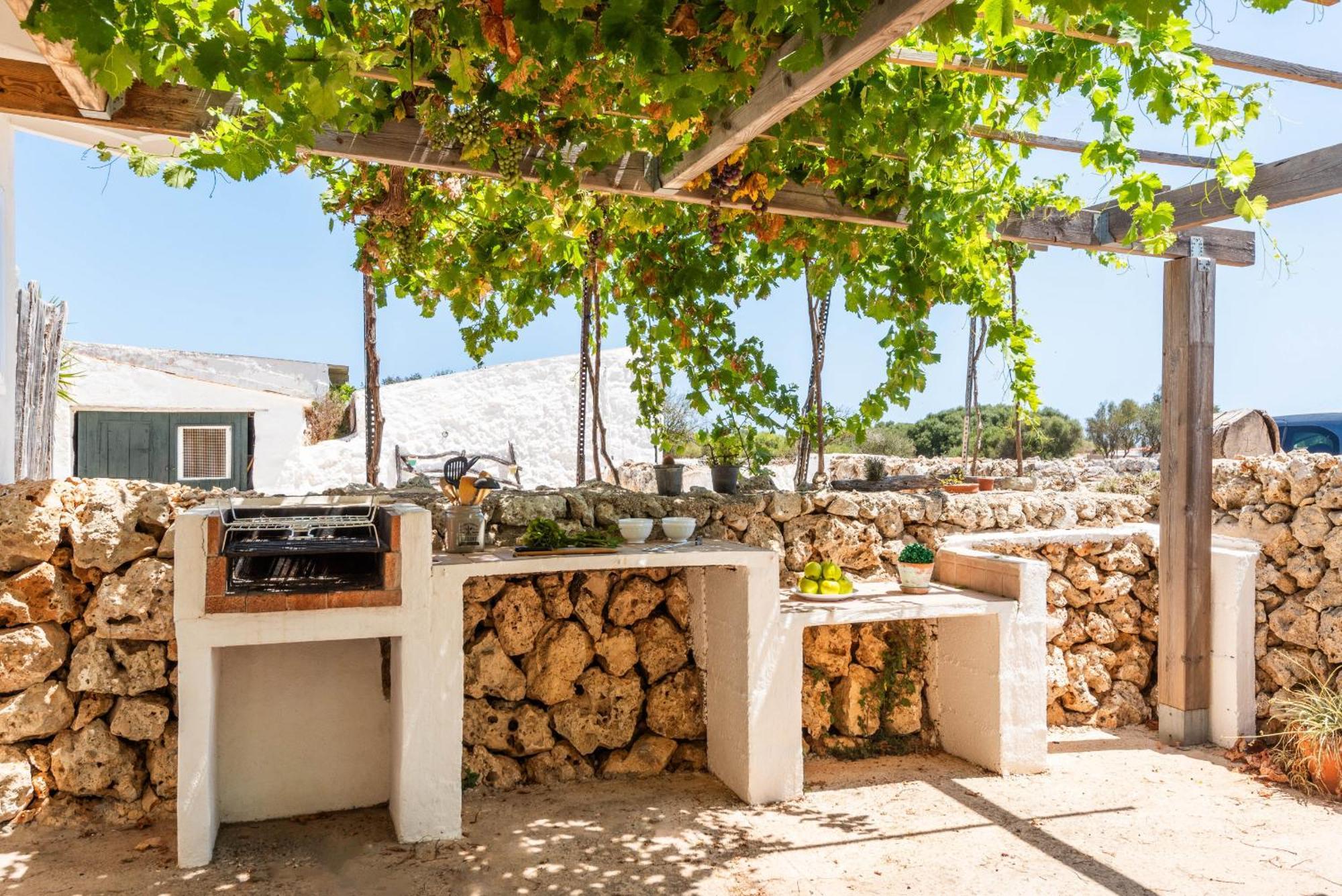 Casita Estancia D'En Carretero- Biniarroca Es Castell  Extérieur photo