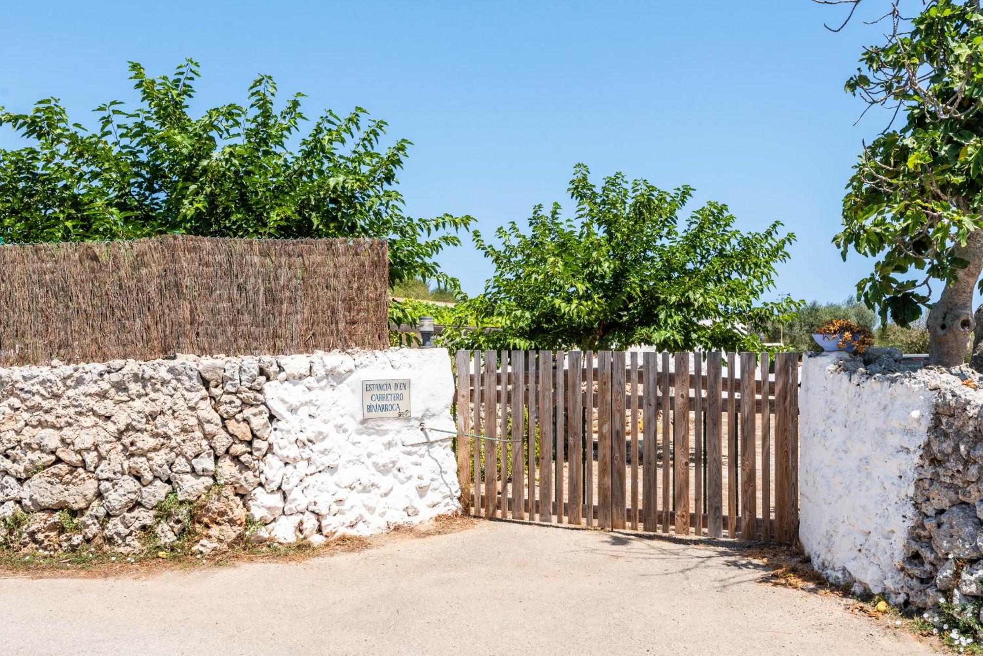 Casita Estancia D'En Carretero- Biniarroca Es Castell  Extérieur photo