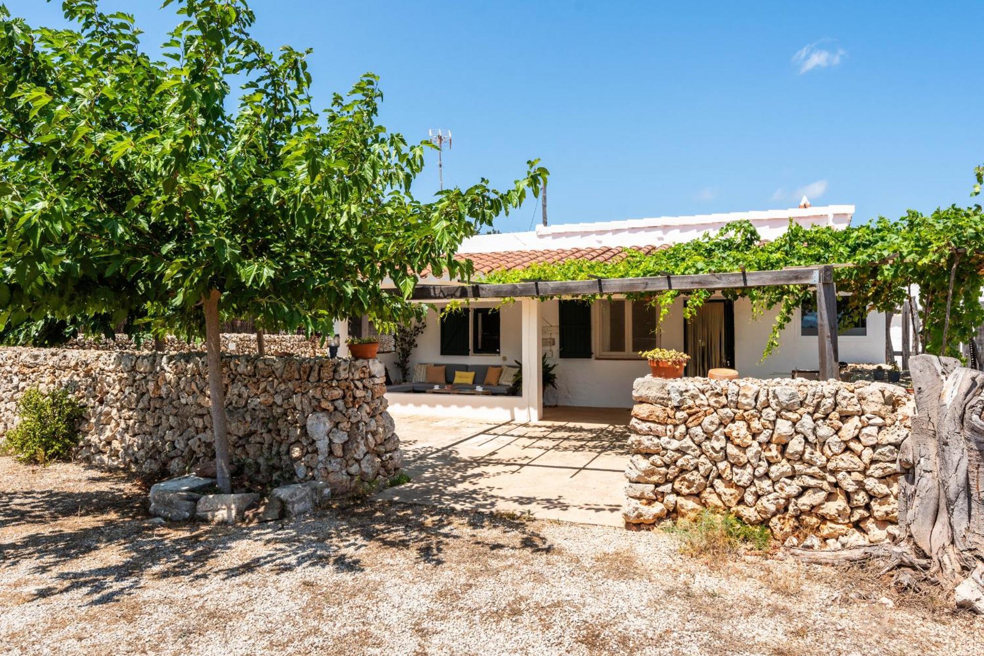 Casita Estancia D'En Carretero- Biniarroca Es Castell  Extérieur photo